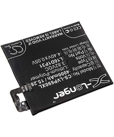 Buy 4000mAh Replacement Battery for L16D1P31 PB2-690N Phab 2 Pro - International Shipping Available - Buy Online on GoSupps.com