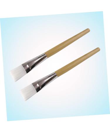 Set of 2 Brush DIY Moisturising Cream Brush Clay Bamboo - Buy Online on GoSupps.com
