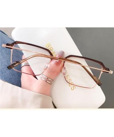Fuqinqingoz Blue Light Blocking HD Reading Glasses - Oversized Computer Readers for Men & Women Anti-UV Size +350 Color C3 - Buy Online on GoSupps.com