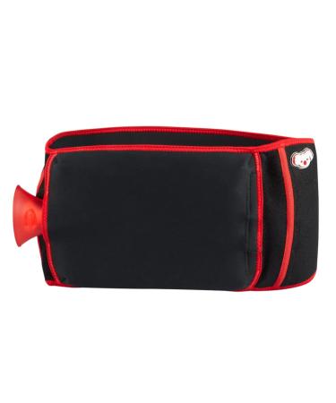 Koalaa hot bottle belt |The hot water bottle for tying!|Tested and free of pollutants |Back and abdominal pain |Kidney warmer and heat belt |Heating belt |(Size S-M) S-M (110cm)