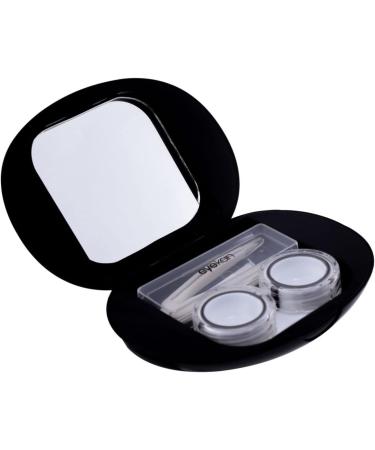 Solustre 2er Box: Portable Contact Lens Container & Decorative Travel Case - Ideal for Travel & Daily Use - Buy Online on GoSupps.com