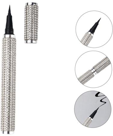 FOMIYES Liquid Eyeliner Glitter Makeup Metallic Liquid Liner Eyeliner Pen Cosmetic Neutral Diamond Sticker - Buy Online on GoSupps.com