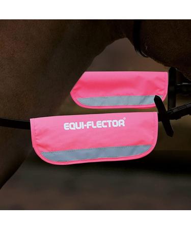 Shires High Vis Bridle/Rein Bands Pair One Size Yellow - Buy Online on GoSupps.com