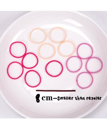 JOYOYO 240 Pcs Baby Hair Bands - 24 Colors Elastic Solid Color Girls Hair Bands - No Damage Rubber Bands for Thin Hair - Ponytail Decoration Fixer - Hair Accessories (Pack of 1) - Buy Online on GoSupps.com