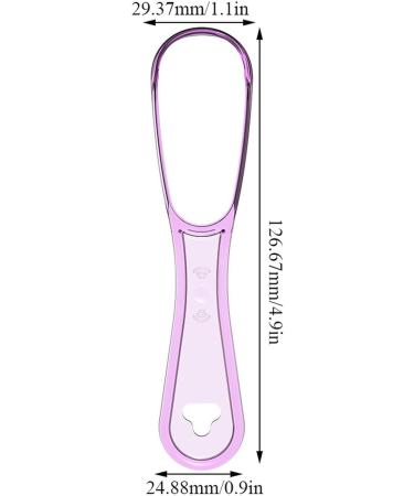 Buy WILsem Tongue Cleaner Scraper - Multicolor Oral Hygiene Tool for Fresh Breath | International Shipping Available - Buy Online on GoSupps.com