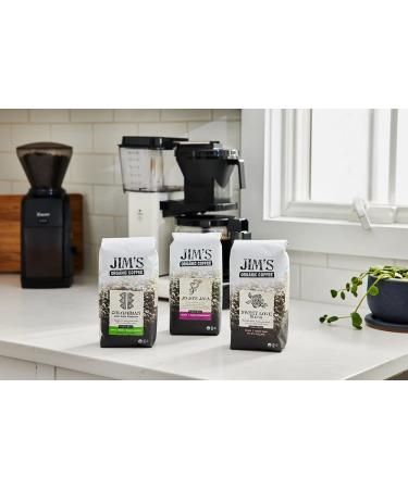 Jim's Organic Colombian Santa Marta Coffee - Medium Roast Whole Bean, 5 lb - Buy Online on GoSupps.com