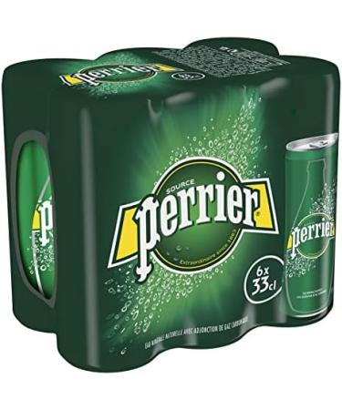 PERRIER - Slimcan Sparkling Natural Mineral Water 6X33Cl - Unit - Special Offer - Buy Online on GoSupps.com