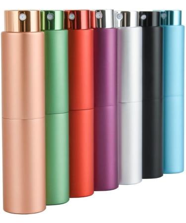 Fia Direct 8 Ml Twist Up Rotary Perfume Atomiser Aftershave Travel Refillable Bottle Portable Handbag Spray (Silver 8 ml) 8 ml Silver - Buy Online on GoSupps.com