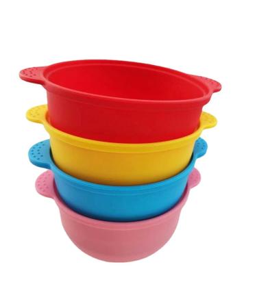 Replacement Pot Set for Wax Warmers | Silicone Wax Bowl Non-Stick Spatula & Hair Removal Sticks | Reusable Facial Cleaning Device - Pink - Buy Online on GoSupps.com