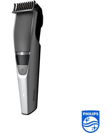 Philips BT3222/13 Beard & Hair Clipper for Men - 20 Length Settings, 60 Min. Runtime - Self-Sharpening Metal Blades - Silver S3000 - Buy Online on GoSupps.com