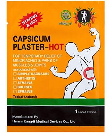KONGDY Capsicum Patches Pain Hot Capsicum Plaster Patch(7 * 10cm) (60)
