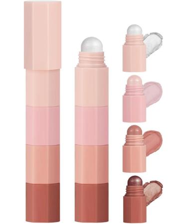 4 in 1 Eyeshadow Pencil Matte Fine Glitter Highly Pigmented for Face and Eyes - Buy Online on GoSupps.com