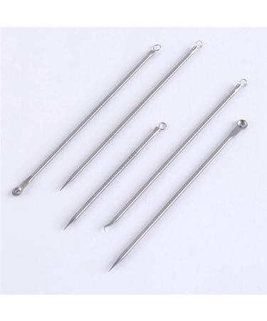 Beasters 5PCS Comedones Extractor Tool Kit - Non-Slip Acne Removal & Blackhead Popping Tools with PVC Box - Buy Online on GoSupps.com
