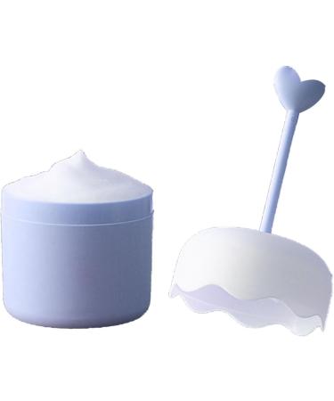 Cleanser Foam Cups Bubble Skincare Facial Cleanser Foam Maker Cup Portable Press Lovely Cleanser Bubble Foaming Device for Home Travel (Blue) - Buy Online on GoSupps.com