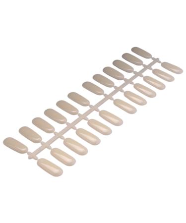 Funfob Round Nail Piece Nail Color Card Flat Bottom Solid Nail Piece Display Nail Piece Sample Flat Bottom Color Card