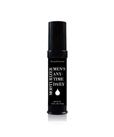 Men s Anytime Daily Moisturizer with Hyaluronic Acid Peptides Vitamins C & E Collagen Green Tea 1/2 oz. Fragrance Free