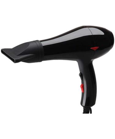 Hair Dryer Professional Ionic Hairdryer 1900W Salon Fast Blow Dryers 3 Heat 2 Speed Settings Low Noise AC Motor with Hair Nozzle Black for Hairstylist Dresser Home 2.0m Long Cable Fast Drying Small - Buy Online on GoSupps.com