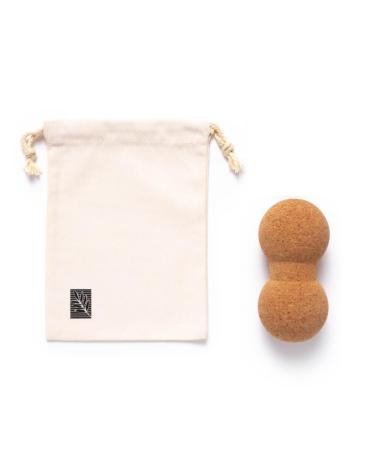 New Living Kork massage ball |Massage ball set |Ideal for back and muscle massage |Sustainable trigger point ball |Selection selection such as peanut roller (cork peanut (80x160mm) with bag) cork erd nut (80x160mm) with bag