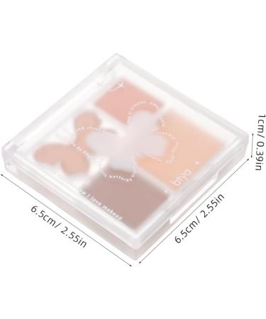 NOLITOY Eyeshadow Case Pink Plastic Makeup Pallet Makeup Palette Brown Eyeshadow - Buy Online on GoSupps.com
