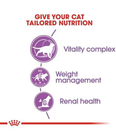 Royal Canin Regular Sterilized 7+ | 400 g | Complete Food for Sterilized Cats | Can Help Support Kidney and Urinary Function Chicken 1 g (Pack of 1) - Buy Online on GoSupps.com