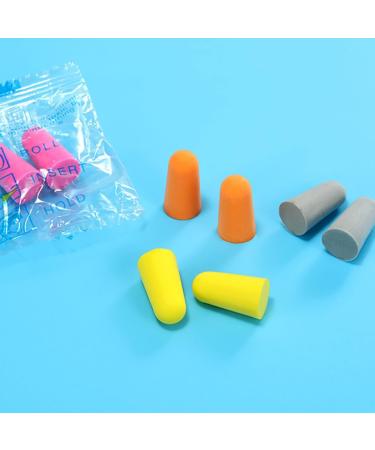 Noise Reduction Foam Ear Plugs for Sleeping | Soft Soundproof Earplugs with Storage Case - 1 Pair - Buy Online on GoSupps.com