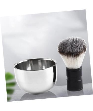 Angoily 2 STK Stainless Steel Impact Bowl for Hairdressers | Durable Double-Layer Shaving Cup & Mixing Container | Metal Stirring Bowls for Beard Care | 7.3x5cm - Buy Online on GoSupps.com