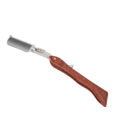Light rosewood bart hairdresser hand razor for men with a stable comfortable handle intimate design high-quality material small-bearing