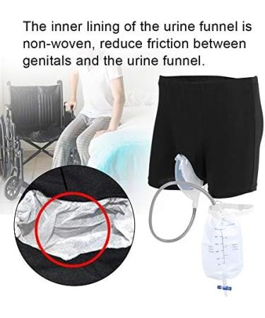 Portable Pee Bag & Urine Leg Bags - 500ml Collection Urinal for Men | Durable & Ventilated Design - Buy Online on GoSupps.com
