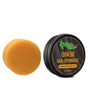 Beard Cleanser To Reduce Gray Hair With Beard Shampoo Bar Rich Lather Smooth Beard Beard Care