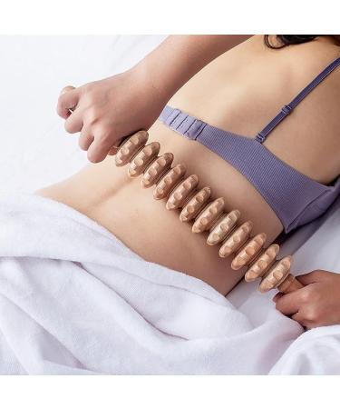 Buy Wood Massage Roller & Fascia Rollers for Muscle Relaxation | Wooden Back Massagers & Gua Sha Tools - Buy Online on GoSupps.com