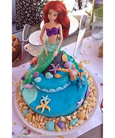 24x Edible Pearl White Seashells Beach Wedding Cupcake Cake Toppers Mermaid Party - Buy Online on GoSupps.com