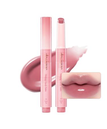 Dasique Melting Candy Balm (#04 Nudy Fig) | Glossy Balm | Moisturizing | For dry Lips | Vegan