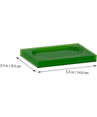 Ciieeo 1pc Box Drain Soap Dish Bathing Sponge Cleaning Sponge Practical Soap Dish Bathroom Accessory Soap Holder Decorative Soap Bath Sponges for Shower Take a Bath Acrylic Toiletries - Buy Online on GoSupps.com