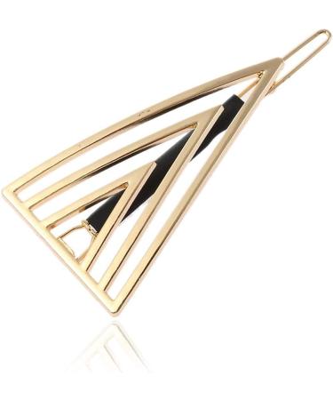 YAZILIND Geometric Triangle Hair Clips Set - Women's Alloy Hair Accessories - Buy Online on GoSupps.com