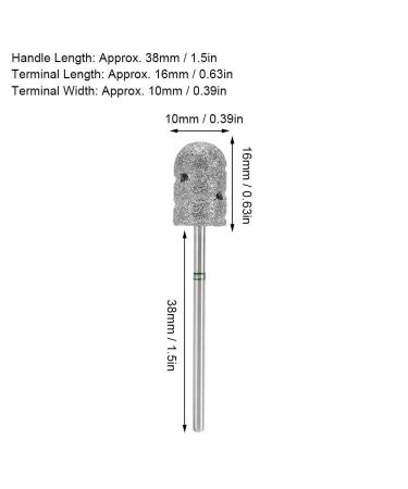 Nail Drill for Home Salon - Stainless Steel Foot Calluses Grinding & Polishing Head (B2) | International Shipping Available - Buy Online on GoSupps.com