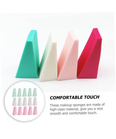 Buy FRCOLOR 60 Pcs Loose Puff Makeup Pads - Green Triangle Wedges & Mini Sponges for Flawless Beauty Everywhere | International Shipping Available - Buy Online on GoSupps.com