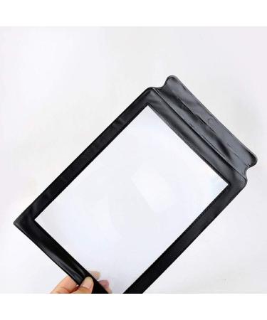 HD 3X Magnifiers A4 Full Page Sheet Magnifying Glass Reading Aid Lens - Black - Buy Online on GoSupps.com