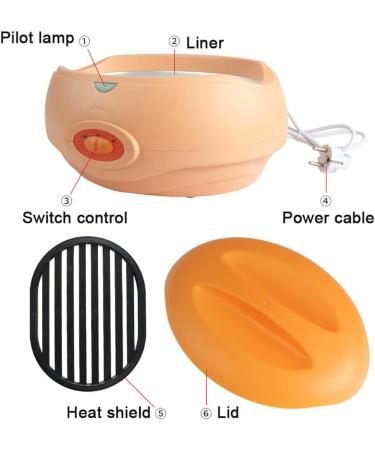 Chauffe-Cire + 1 Paire De Gants + 1 Paire De Couvre-Pieds Bain De Cire De Paraffine 200 W Pour Salon De Beaut Domicile Pour Spa Lisse Et Adoucit L' Pilation De La Peau S Che - Buy Online on GoSupps.com