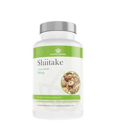 Shiitake Mushroom Supplement 90 Capsules 30% polysaccharides