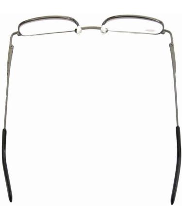 Shop Eyekepper Metal Frame Reading Glasses - 4 Pack Gunmetal +2.75 | Spring Hinge Design for Comfort - Buy Online on GoSupps.com