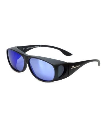 Montana Eyewear FO2H FIT OVER including fabric bag + hard case black / 0 diopters