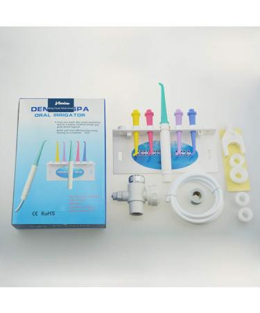 Multi-Colored Oral Irrigator & Dental Floss Set - 3 Piece Dental Care Kit for Effective Oral Hygiene - Buy Online on GoSupps.com