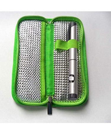 Dewedrt Insulin Cooler Travel Case Diabetic Medication Organizer Cooler Bag Green - Buy Online on GoSupps.com