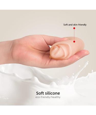 Kylewo Silicone Protective Socks - Anti-Crack Foot Care Moisturizing Gel Socks for Beauty Salon Pink (Size S 35-39) - International Shipping Available - Buy Online on GoSupps.com