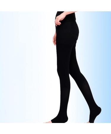 Varicose Vein Stockings Medical Open Toe Pantyhose Compression Socks Anti-Slip and Not Easy to Deform for Unisex Edema Swelling Relief The Pain Flesh S (Flesh Large) - Buy Online on GoSupps.com