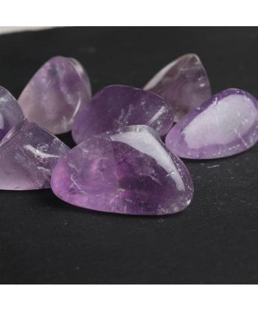 Natural Crystal Rough Natural Quartz Crystal 100g Natural Stones and Crystals Violet Amethyst Quartz Crystal Polished Tumbled Stone Specimen for Home Decoration Home Office Decor - Buy Online on GoSupps.com