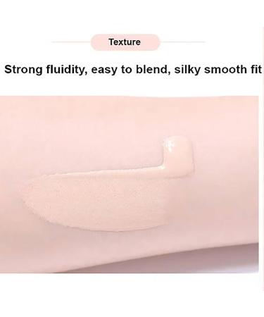 VC Flawless BB Cream Water Light Flawless BB Cream Moisturizing Liquid Foundation 3-in-1 Makeup Cream Light Flawless Skincare BB Cream Skin Care Makeup Hydrating Foundation for All Skin (#01 Ivory) - Buy Online on GoSupps.com