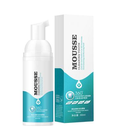 Allouli Teeth Mousse Foam Toothpaste Teeth Whitening Remove Tooth Stains Cleaning Fresh Breath