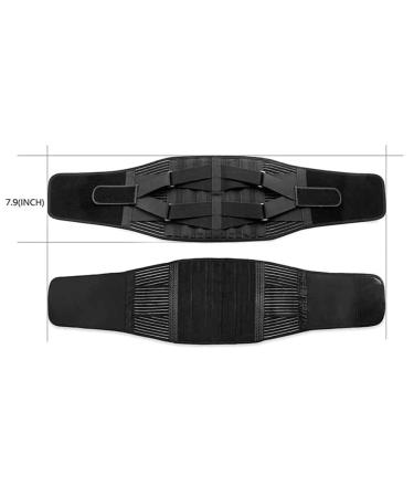 Qur Back Bandages - Breathable XL Back Support Belt for Lower Back Pain Relief | Non-Slip Lumbar Support for Work | Men & Women - Buy Online on GoSupps.com