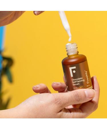 Freshly Cosmetics Natural facial selftanner in cream form Chocolate SelfTanning Serum 30 ml - Buy Online on GoSupps.com